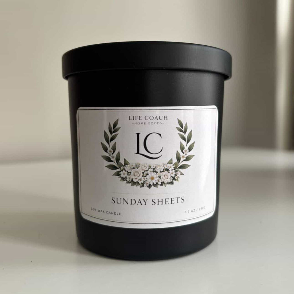 Sunday Sheets Candle