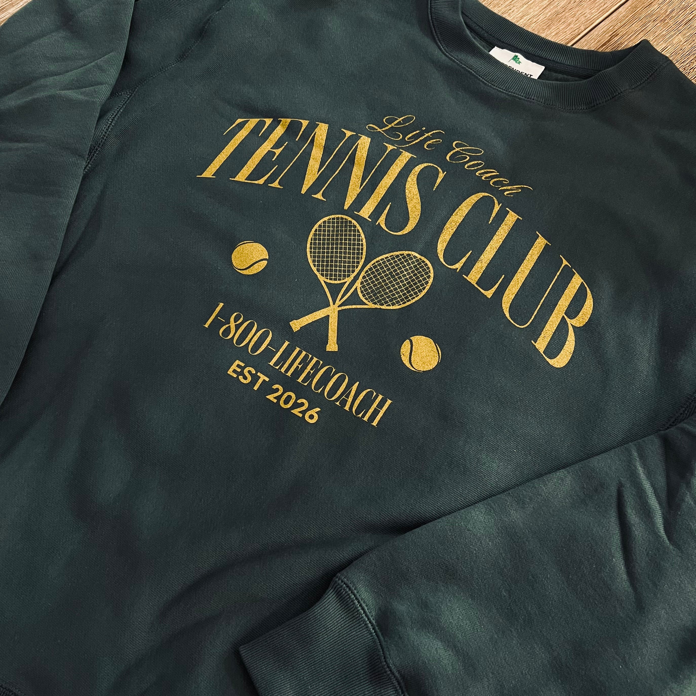 Tennis Club Crewneck